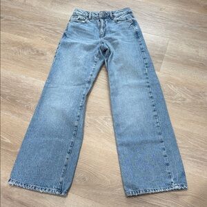 Garage Denim Wide Leg Jeans